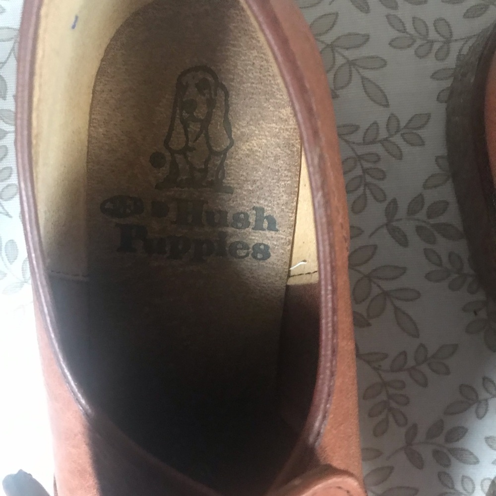 Vintage Hush Puppies’ Men’s Leather Loafers - Size 7.5 - Picture 2 of 12